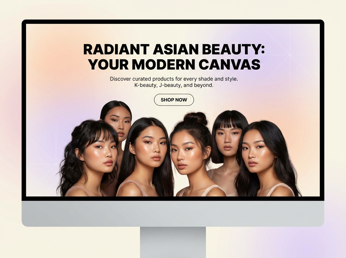 Build a Stunning Online Presence for Your Asian Makeup Brand website preview