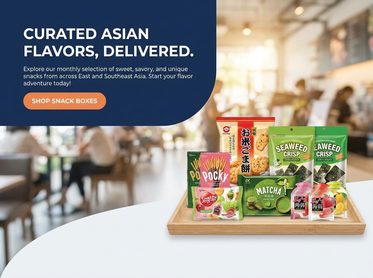 Build Your Delightful Online Store for Asian Snacks website preview
