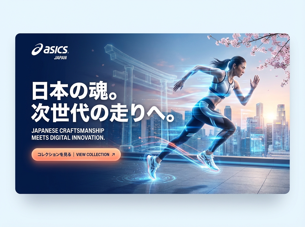 Build a Powerful Online Presence for Asics Japan Retailers website preview