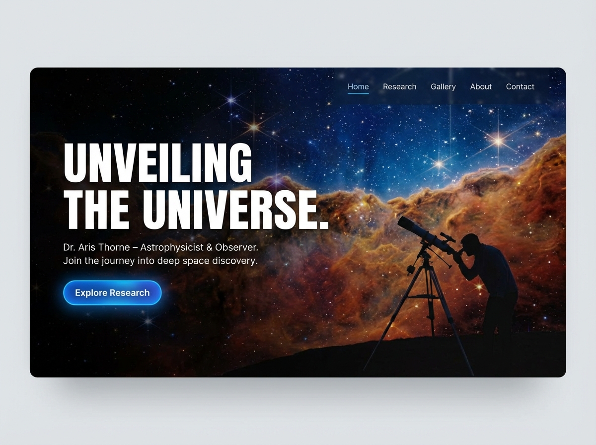 Build a Stellar Online Presence with Grigora's website preview