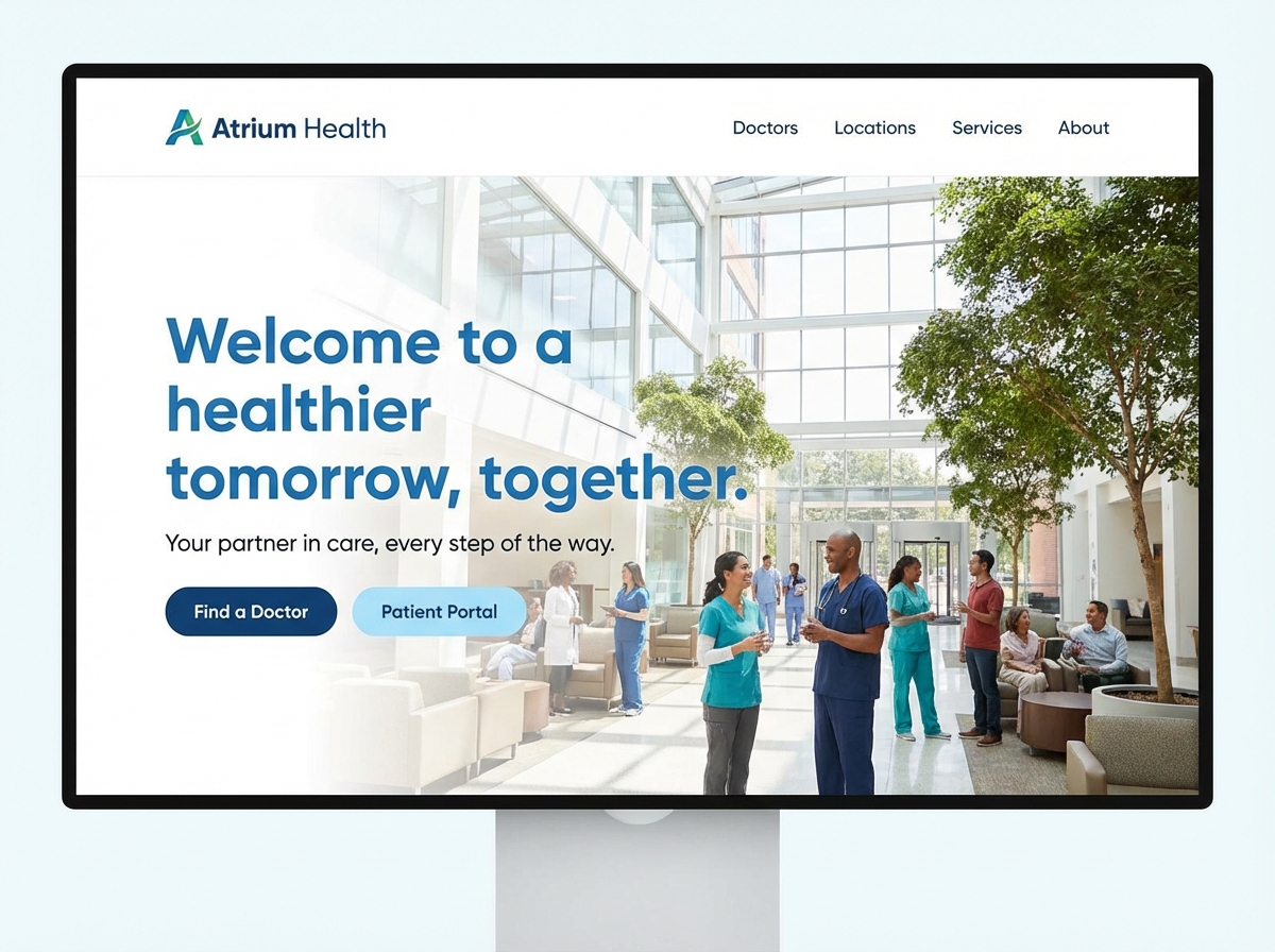Build a Healing Online Presence for Atrium Health website preview