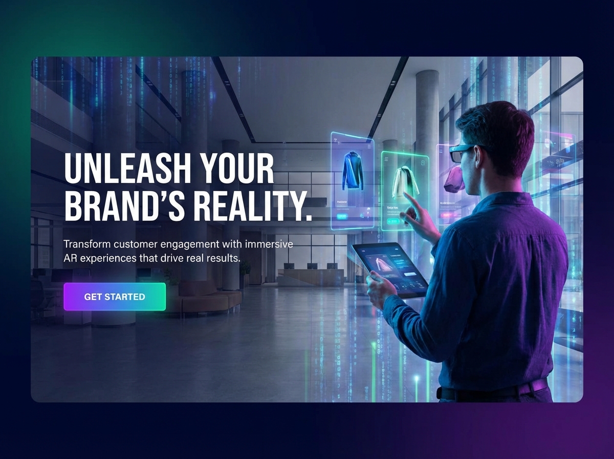 Launch Engaging Augmented Reality Marketing Campaigns website preview