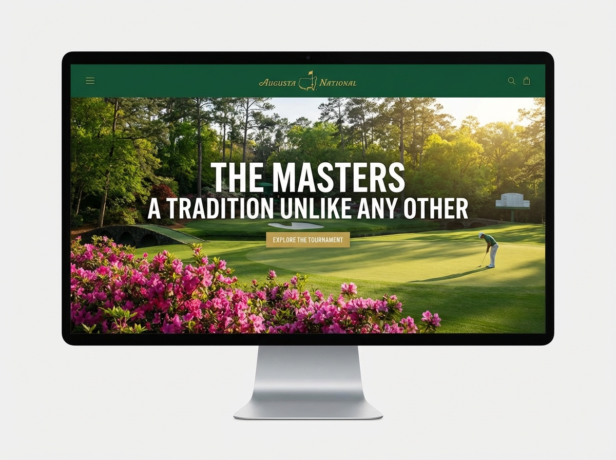 Create Your Own Unofficial Augusta Masters Website website preview