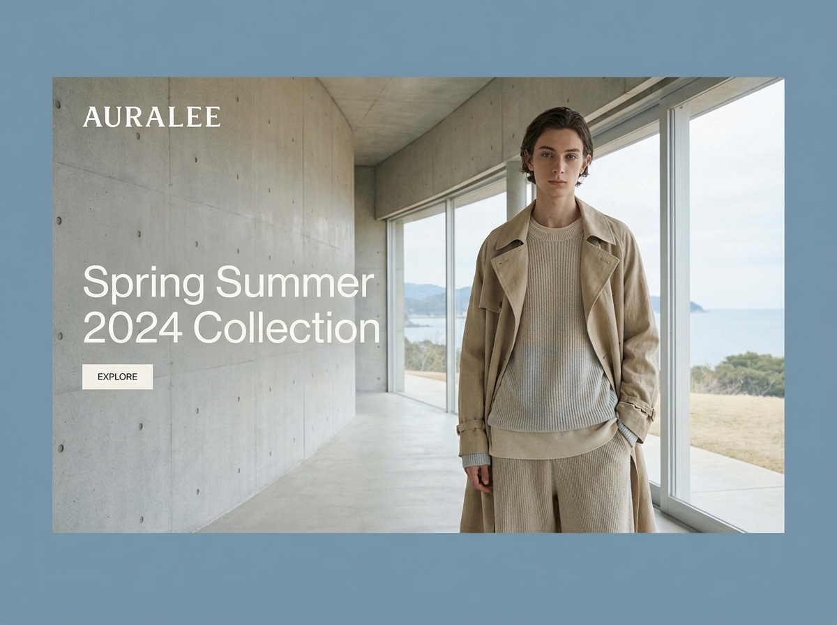 Showcase Your Vision with an Auralee Portfolio website preview