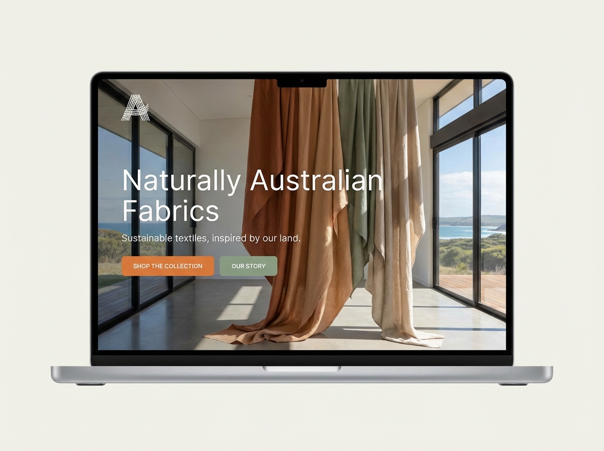 Build a Stunning Australia Fabric Website Today website preview