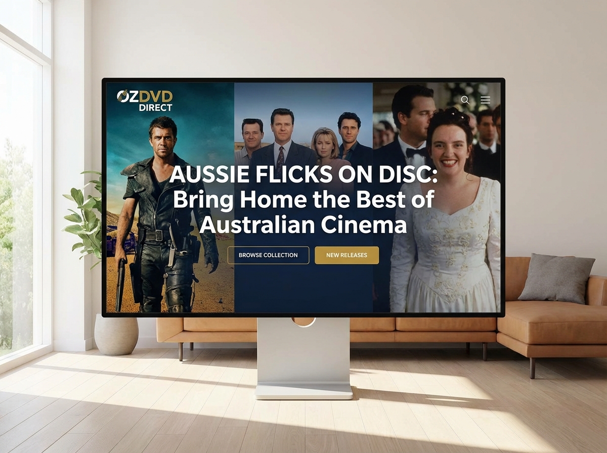 Showcase Your Australian DVD Collection Online website preview