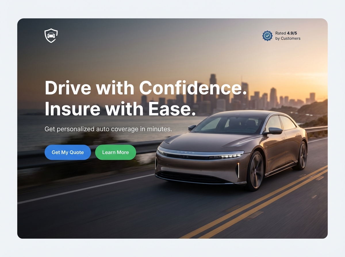 Build a High-Converting Auto Insurance Website website preview