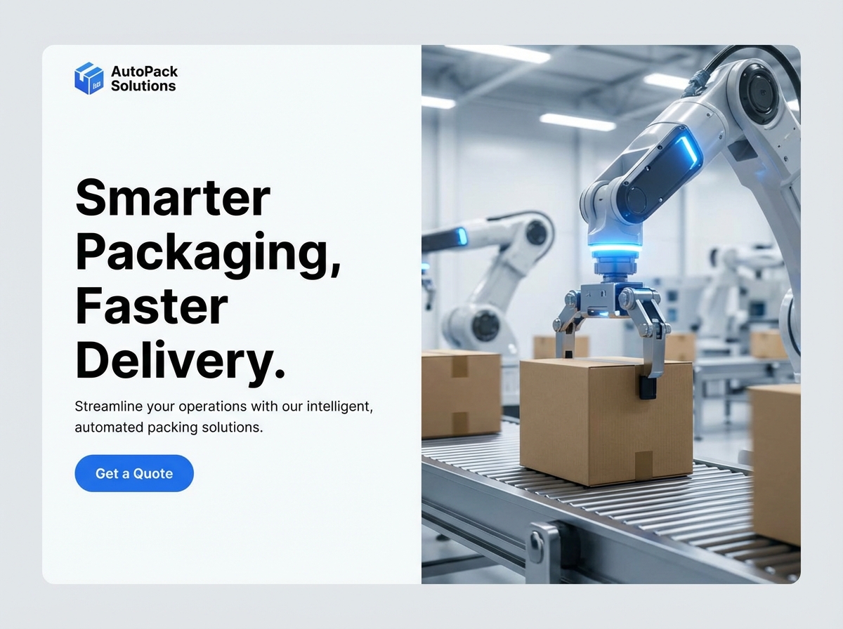 Build Websites for Your Automated Packaging Solutions website preview