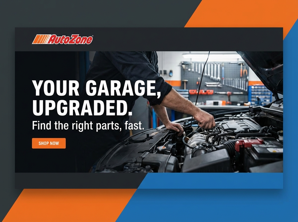 Build Your Own High-Performance Autozone Parts Store website preview