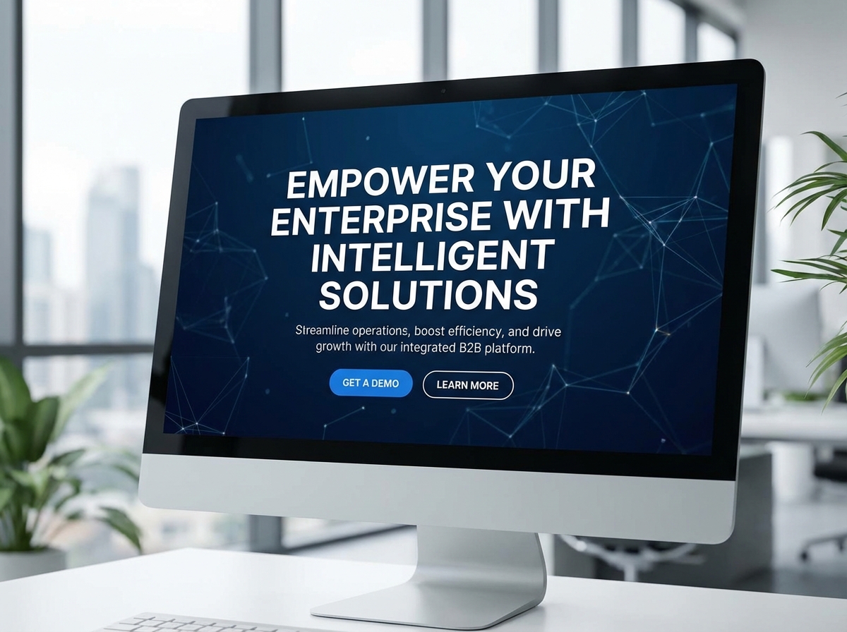 Build a High-Performance, Lead-Generating B2B Website website preview