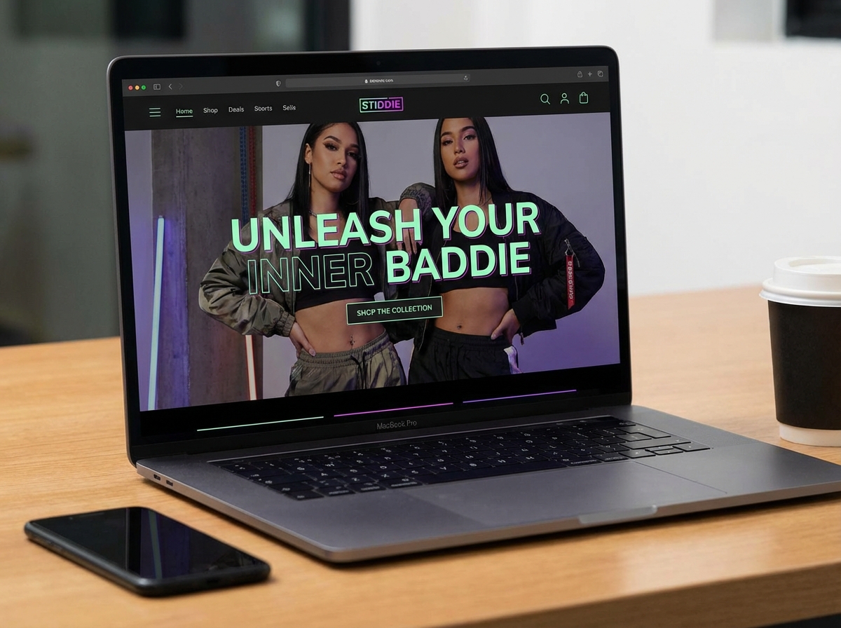 Build Your Empowering Baddie Clothing Website website preview