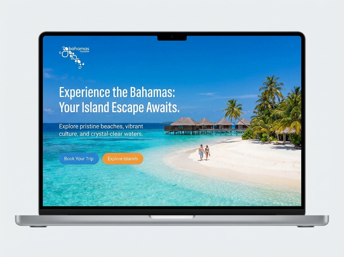 Build Your Dream Bahamas Website Today website preview