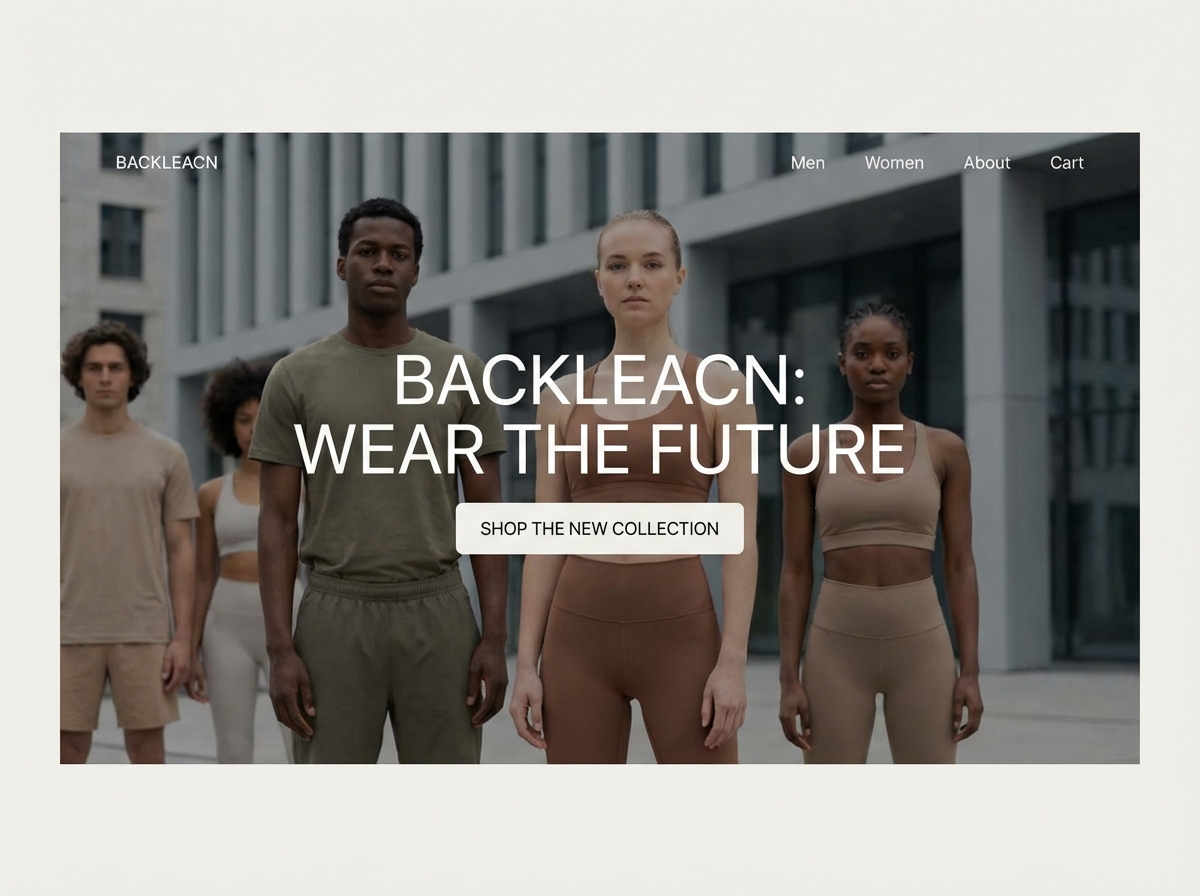 Build a Stunning Online Presence for Your Backclean Clothing Brand website preview