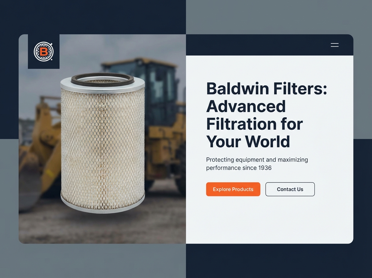 Build Your Premier Baldwin Filters Website website preview