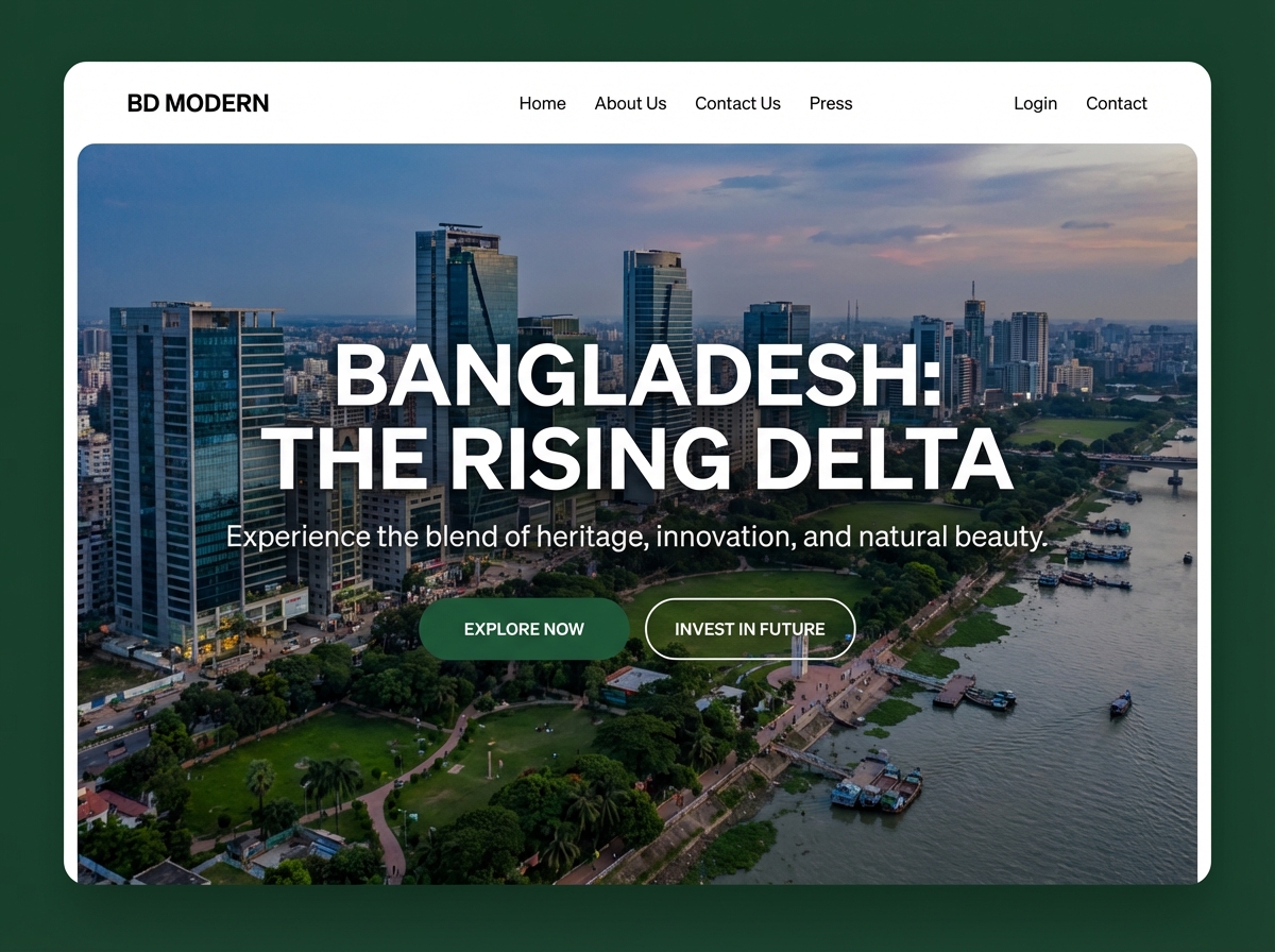 Build Your Digital Presence in Bangladesh website preview