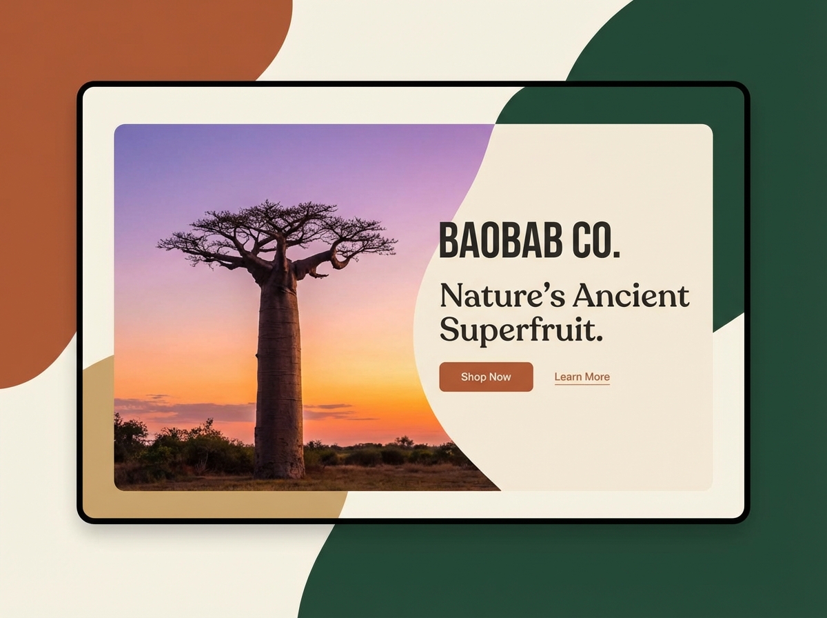 Build a Stunning Website for Your Baobab Business website preview