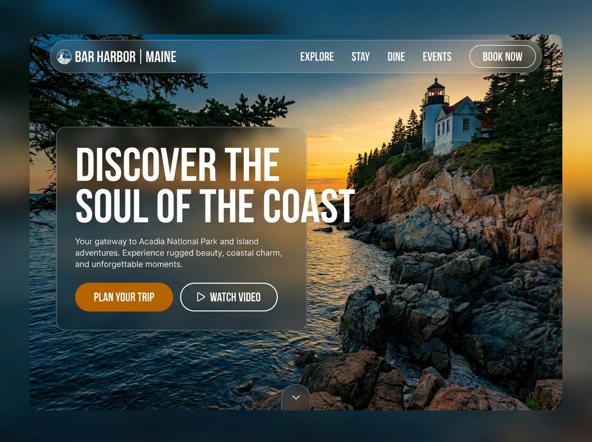 Build Your Bar Harbor Business Website Instantly website preview