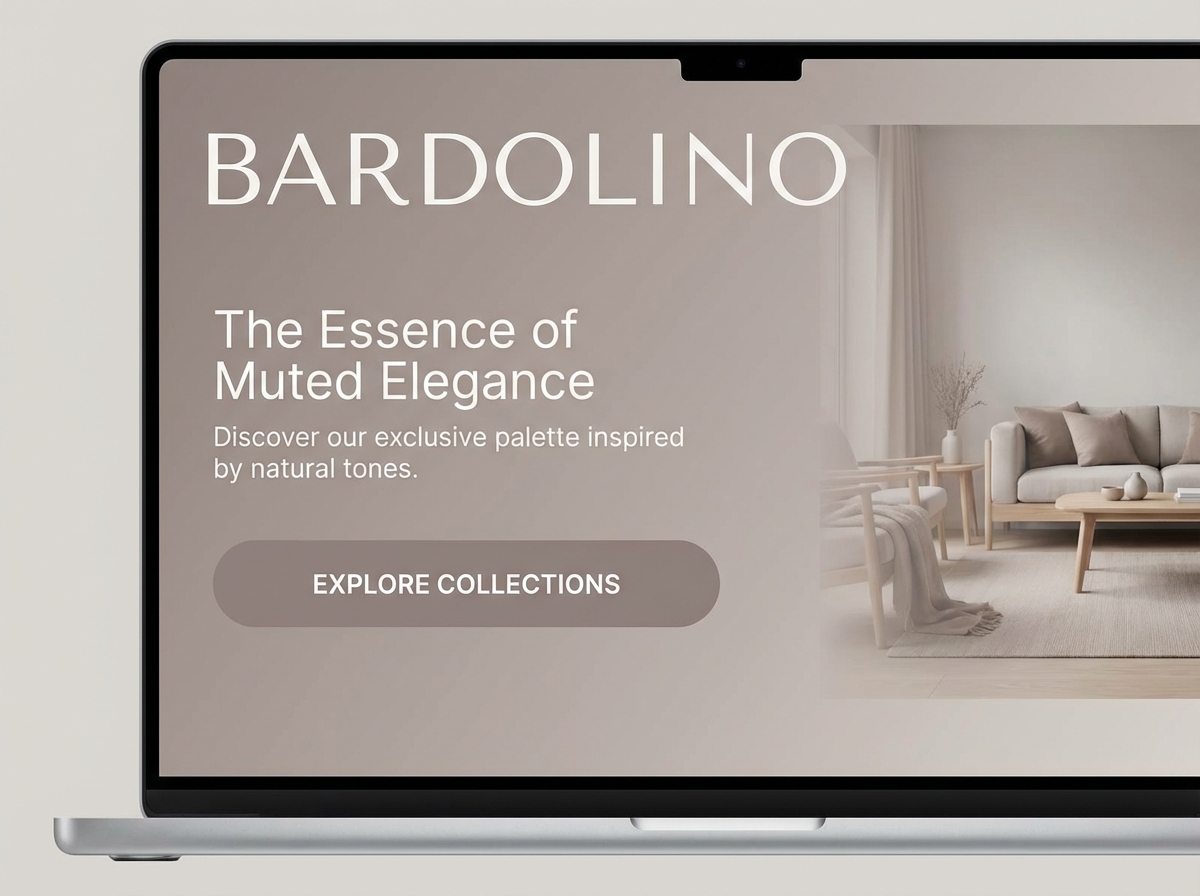 Build a Beautiful Website for your Unique Bardolino Color Projects website preview