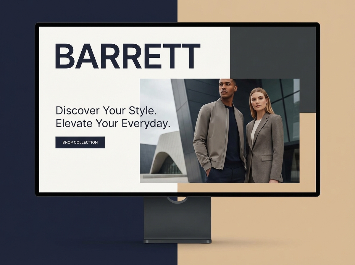 Create Your Personal Barrett Website website preview