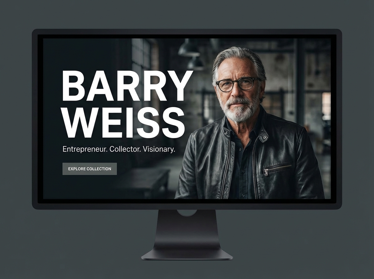 Unearth Your Legacy with a Barry Weiss Website Builder website preview