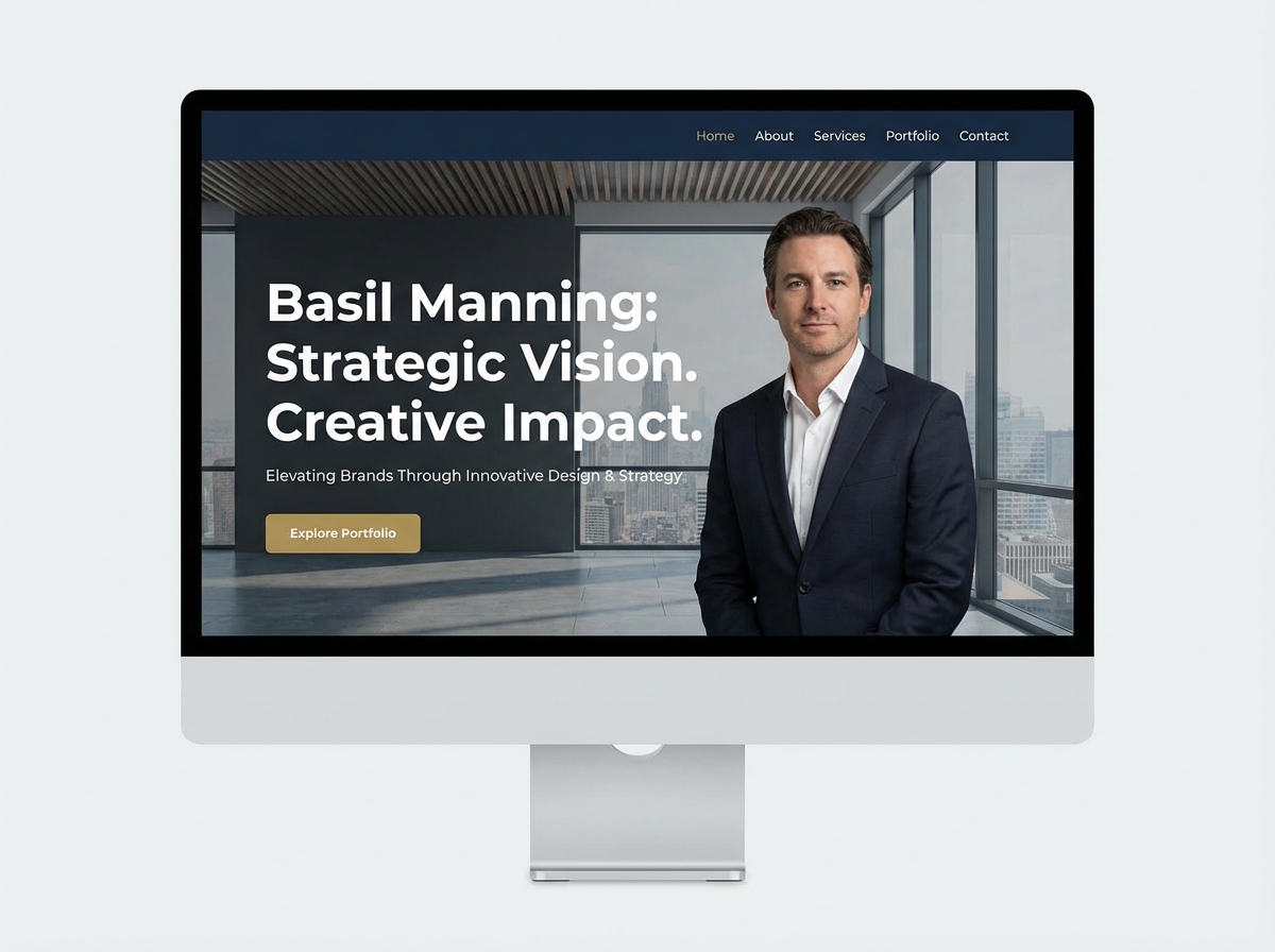 Build Your Legacy with a Basil Manning Website website preview