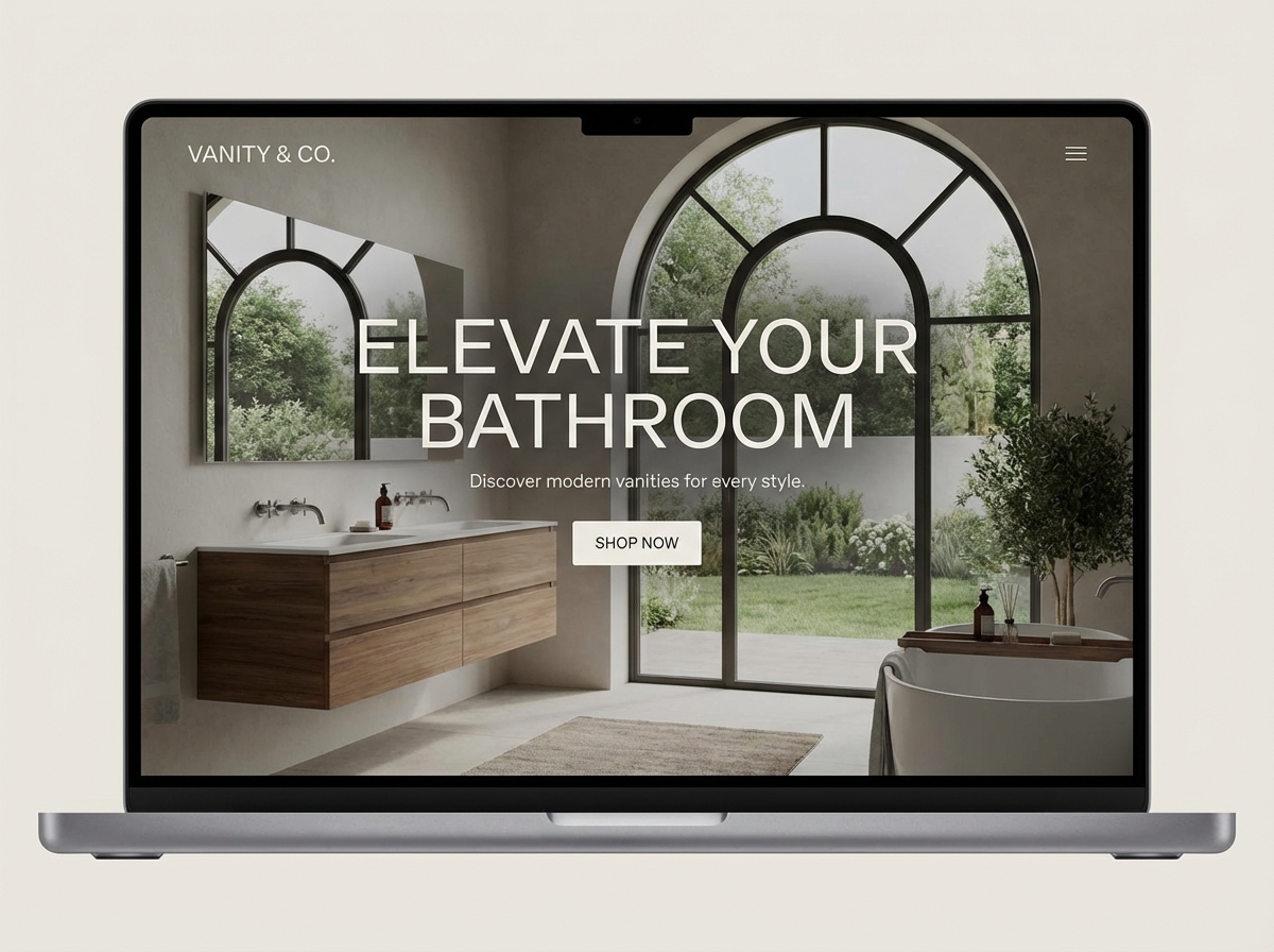 Design Your Perfect Bathroom with Our Stunning website preview