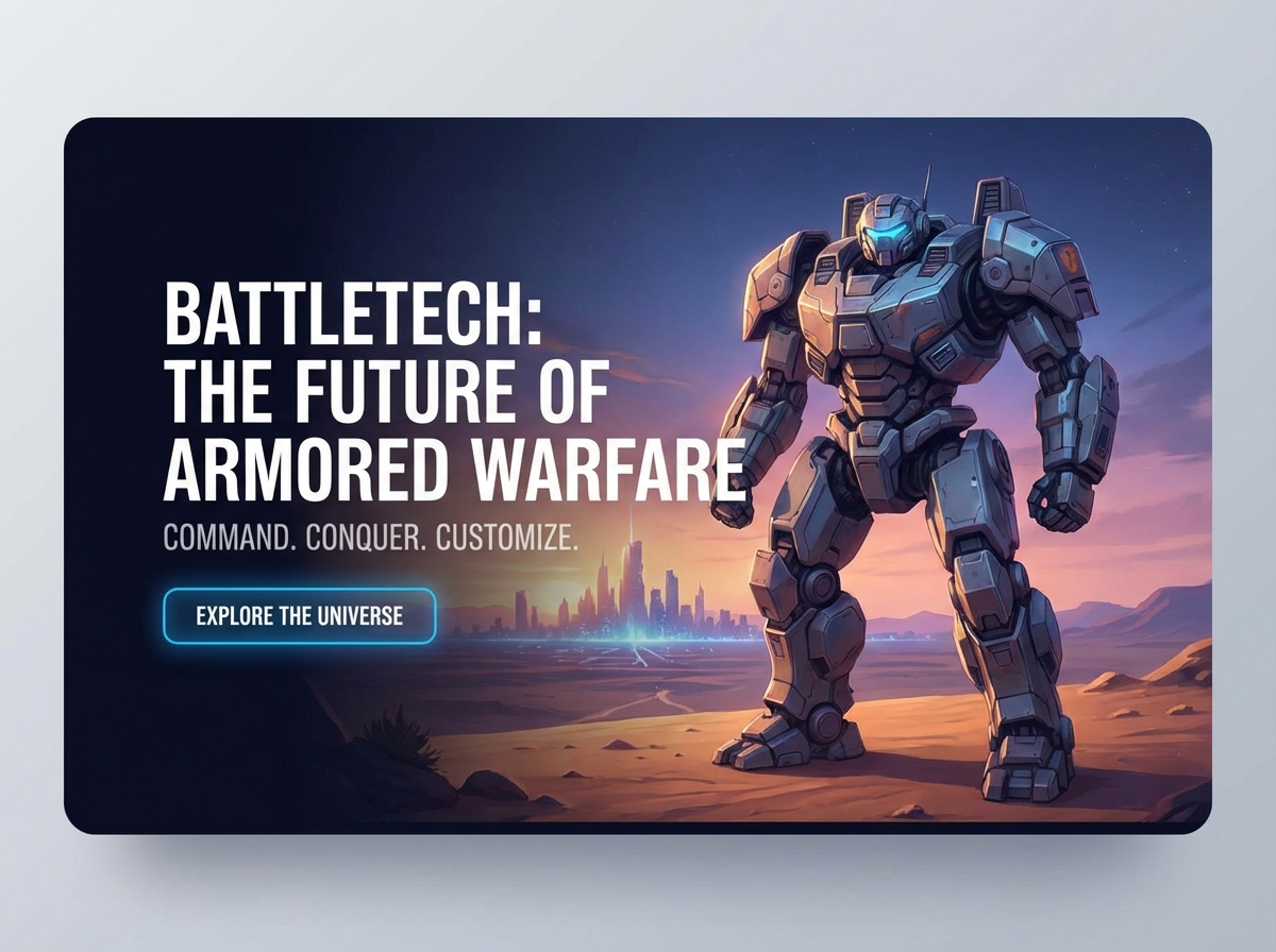 Build Your Battletech Lore & Community Site website preview