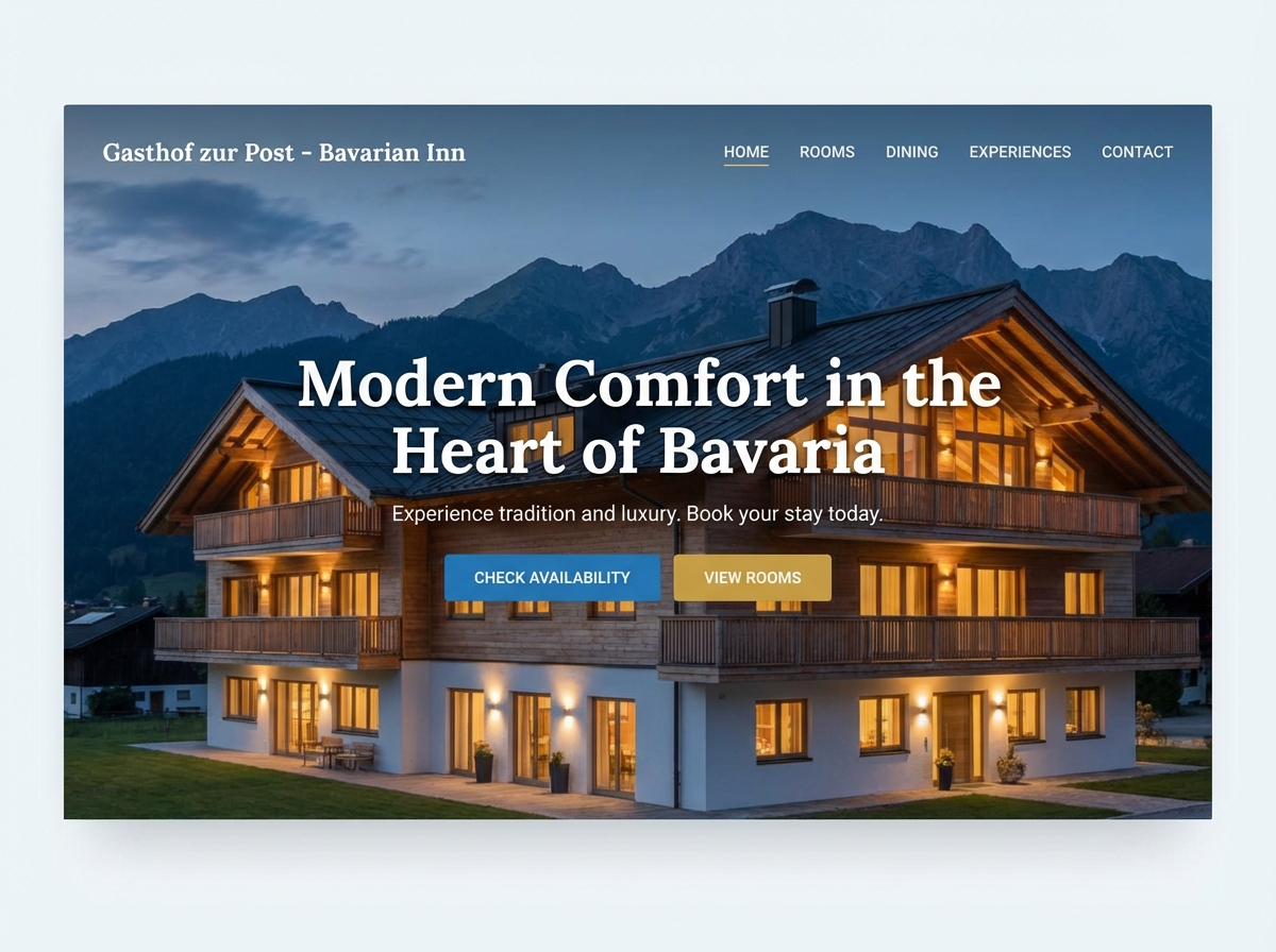 Build Your Dream Bavarian Inn Website website preview