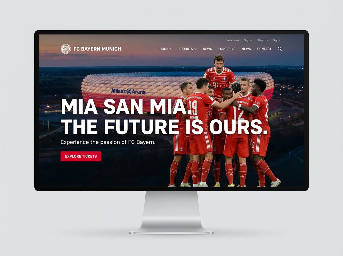 Build Your Ultimate Bayern Munich Fan Website website preview