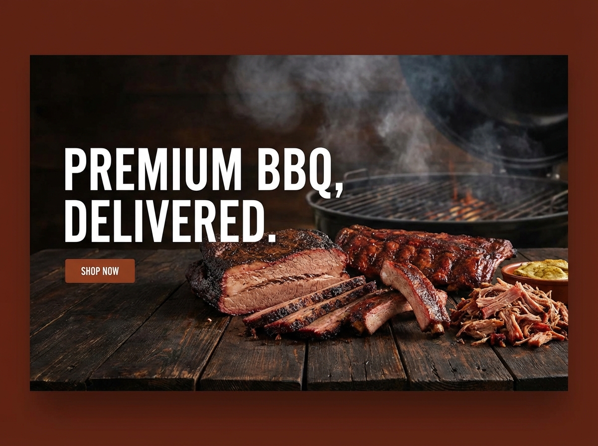 Build a Sizzling Online Presence for Your BBQ Meat Business website preview