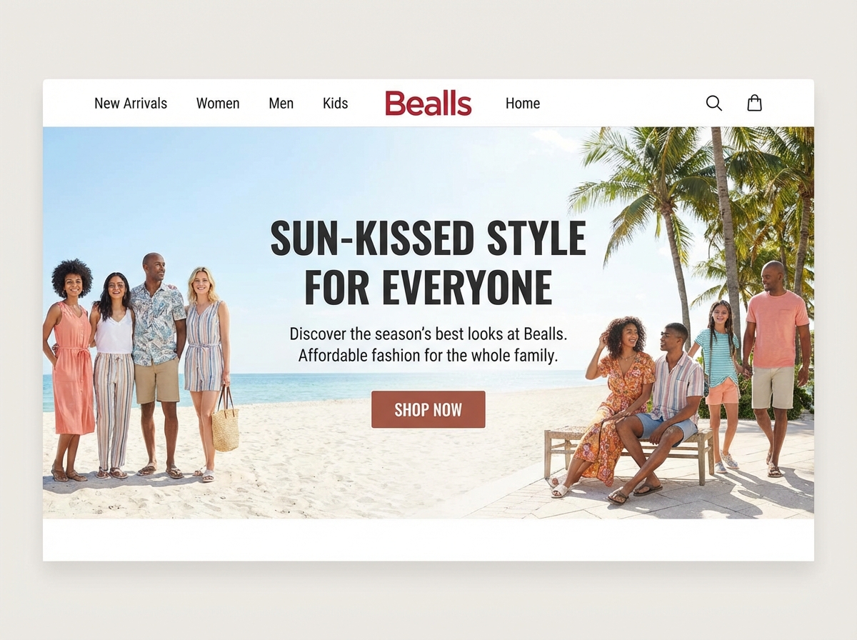 Build Your Own Bealls Dept. Store Like Website website preview