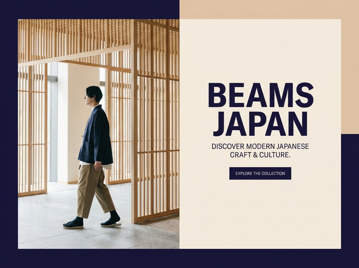 Build Your Digital Storefront with a Beams Japan Website Builder website preview