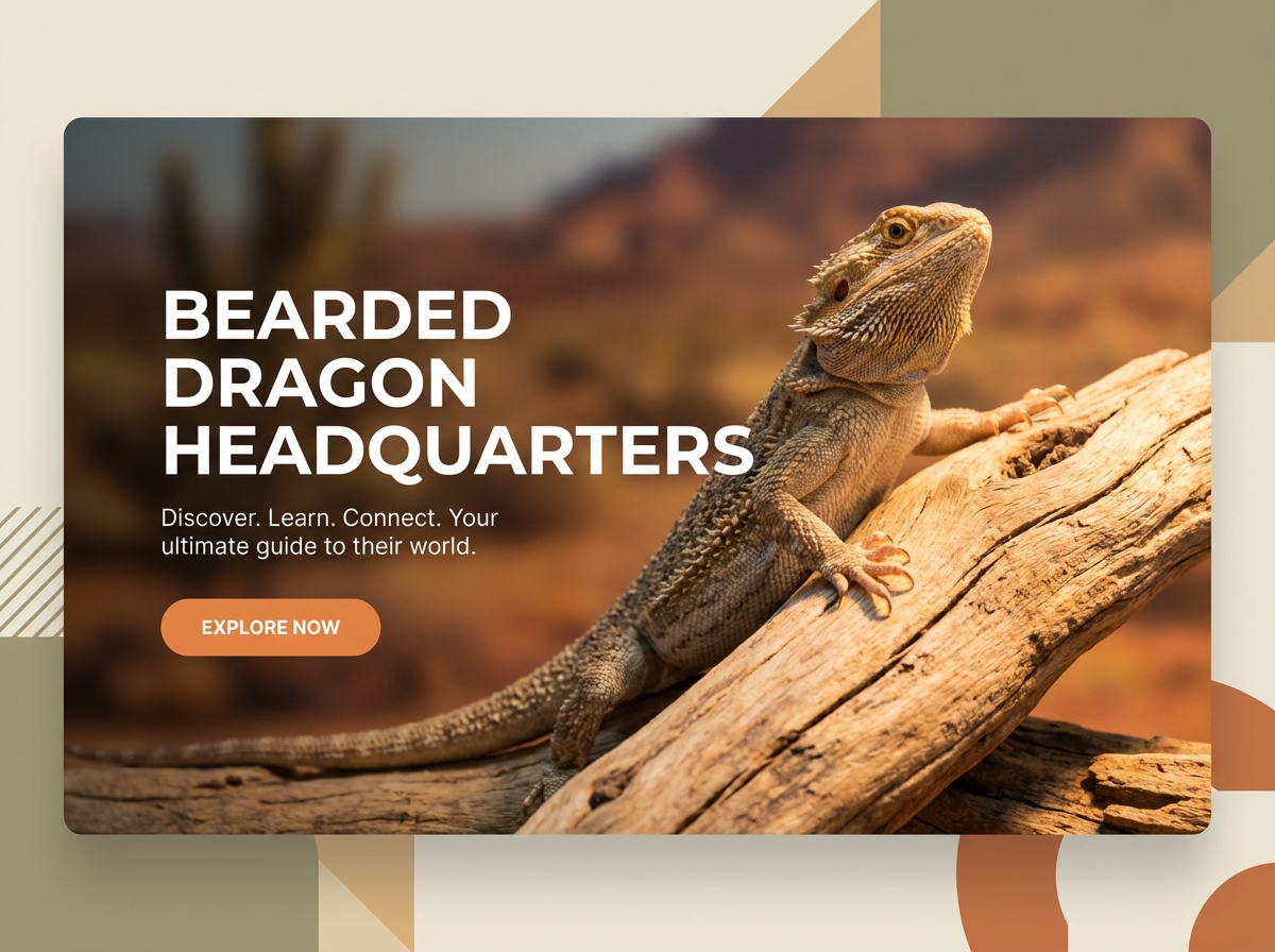 Build Your Ultimate Bearded Dragon Community Hub website preview