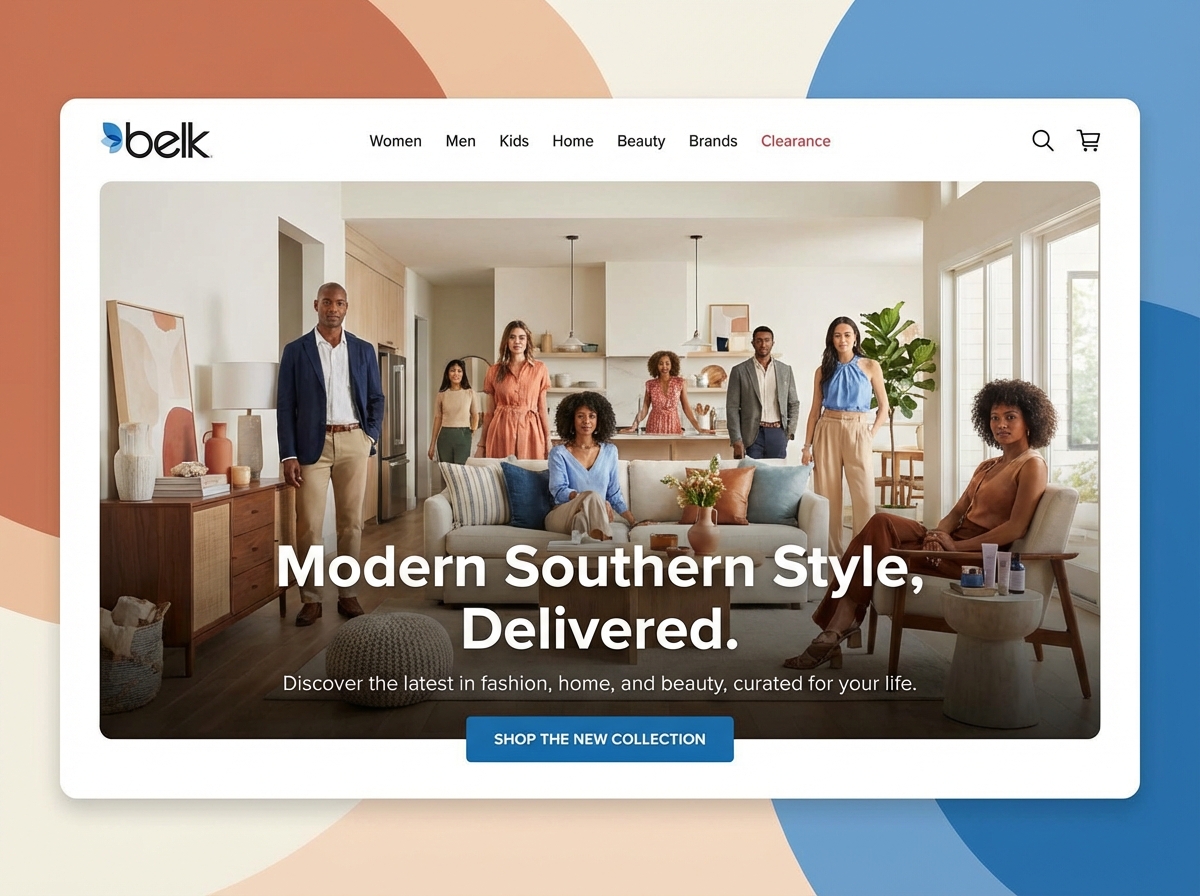 Build a Stunning Online Presence for your Belk Dept Store website preview