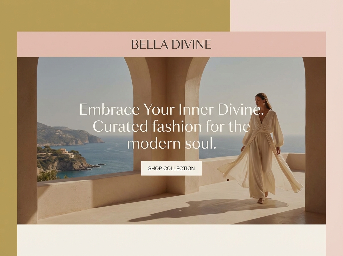 Create a Stunning Online Presence for Bella Divine website preview