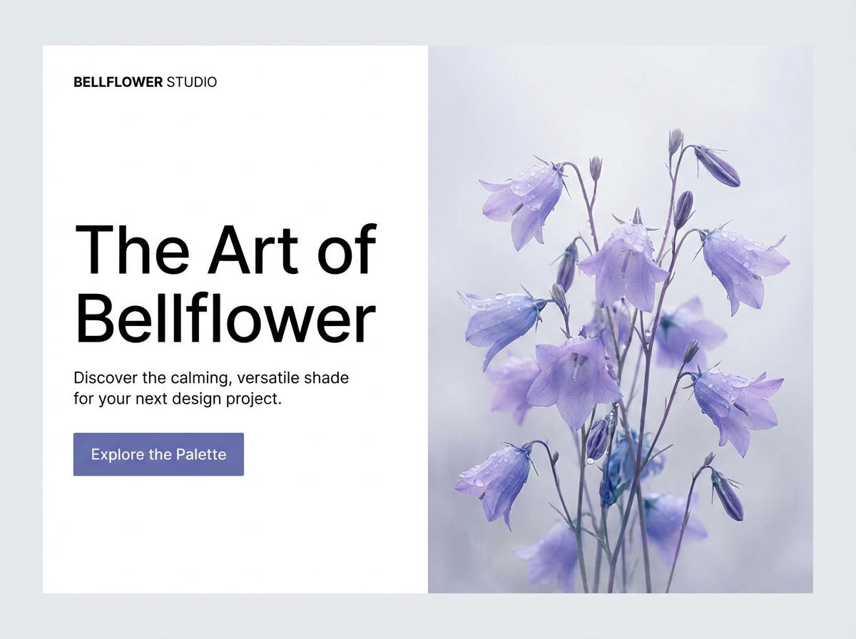 Showcase Your Vision with a Stunning Bellflower Color Website website preview