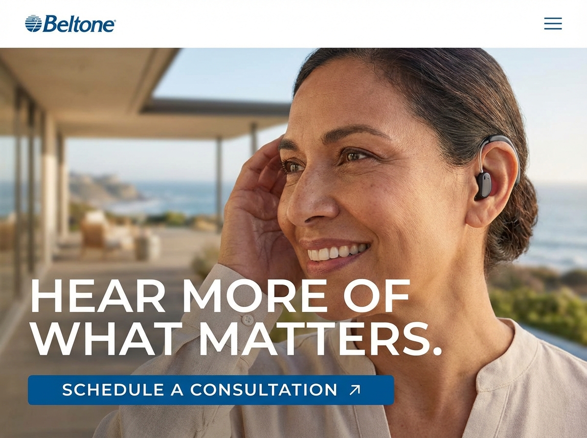 Build Your Beltone Website with Ease website preview