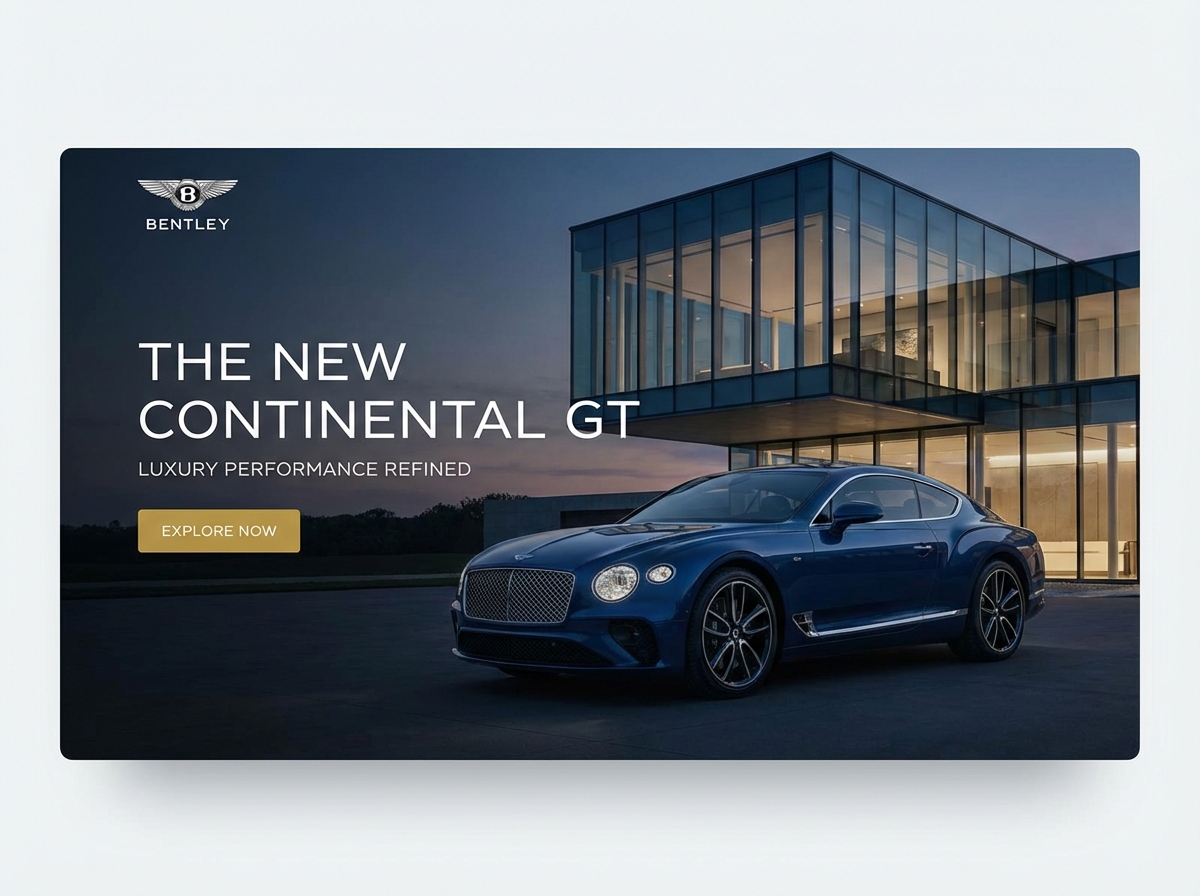 Build a World-Class Online Presence for your Bentley Dealership website preview