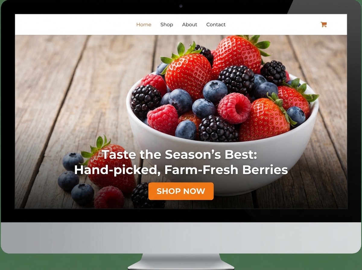 Build Your Vision with Grigora's Drag & Drop website preview