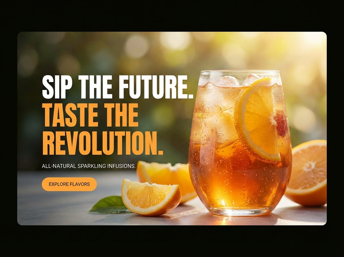 Launch Your Thriving Beverage Brand Website website preview