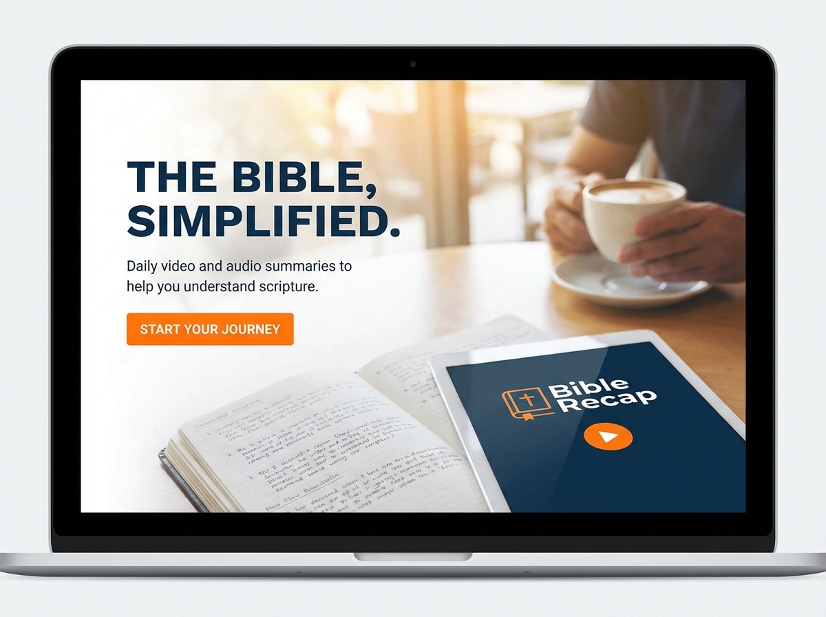 Build Your Engaging Bible Recap Website website preview