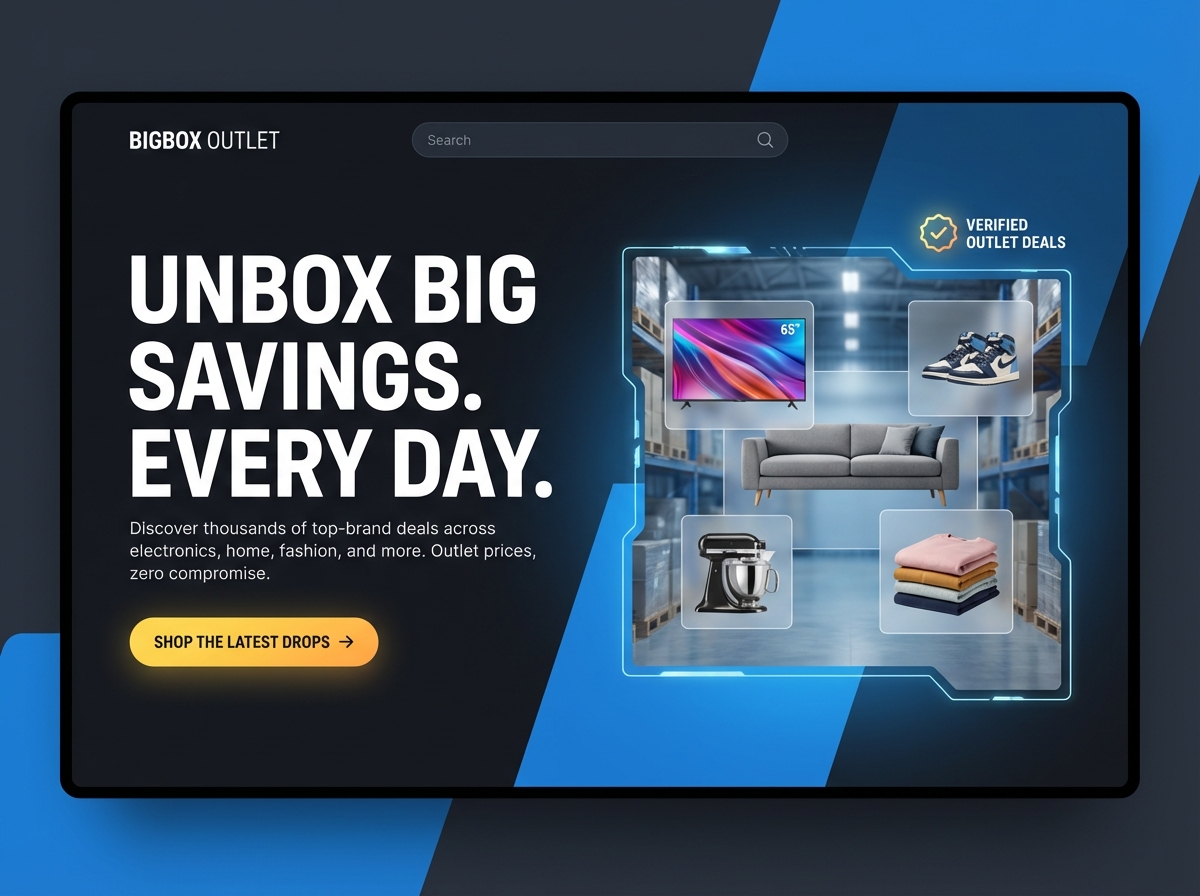 Build Your High-Performance Big Box Outlet Website website preview