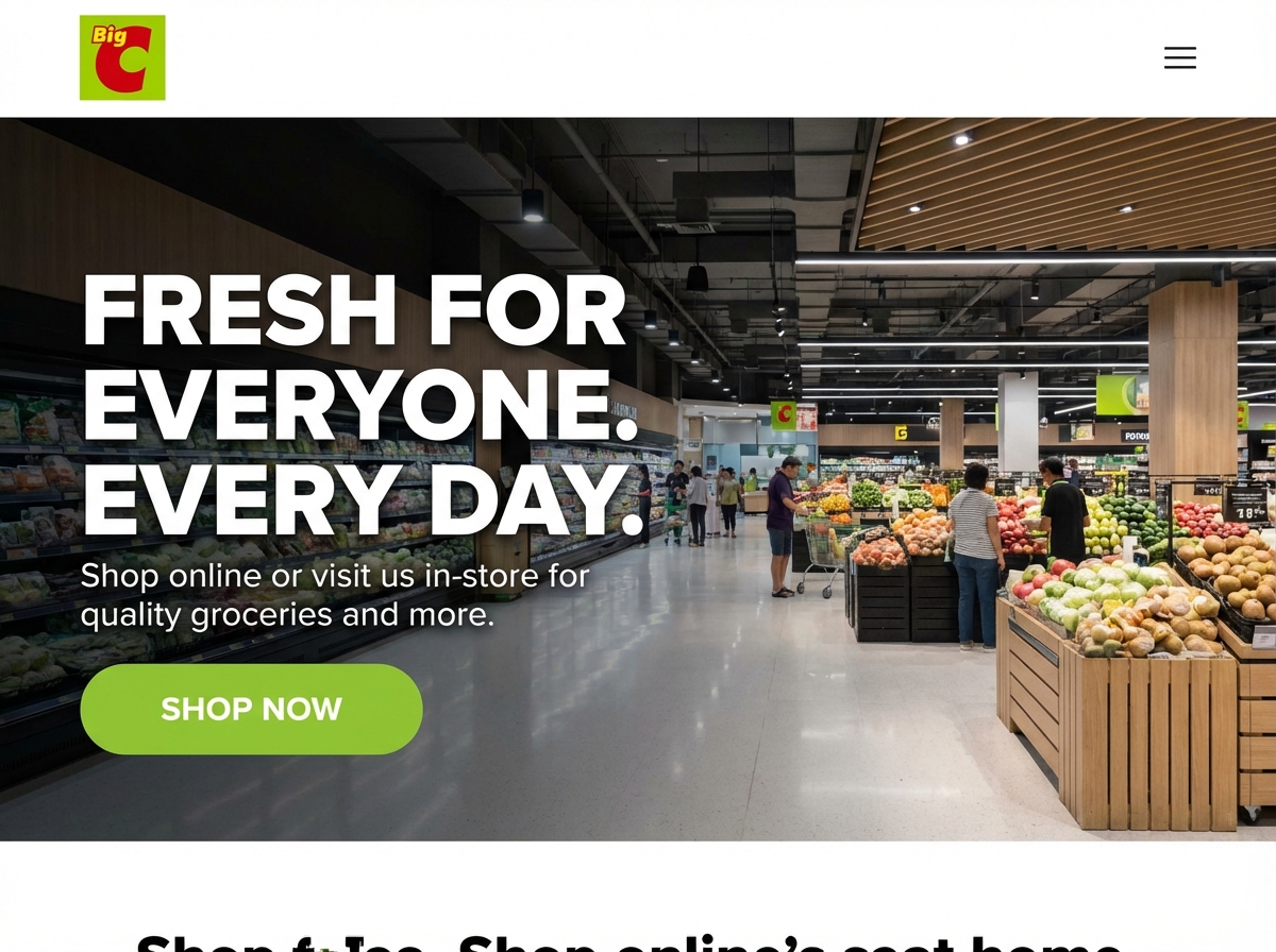 Build Your Vision with Grigora: The Ultimate Big C Website Builder website preview