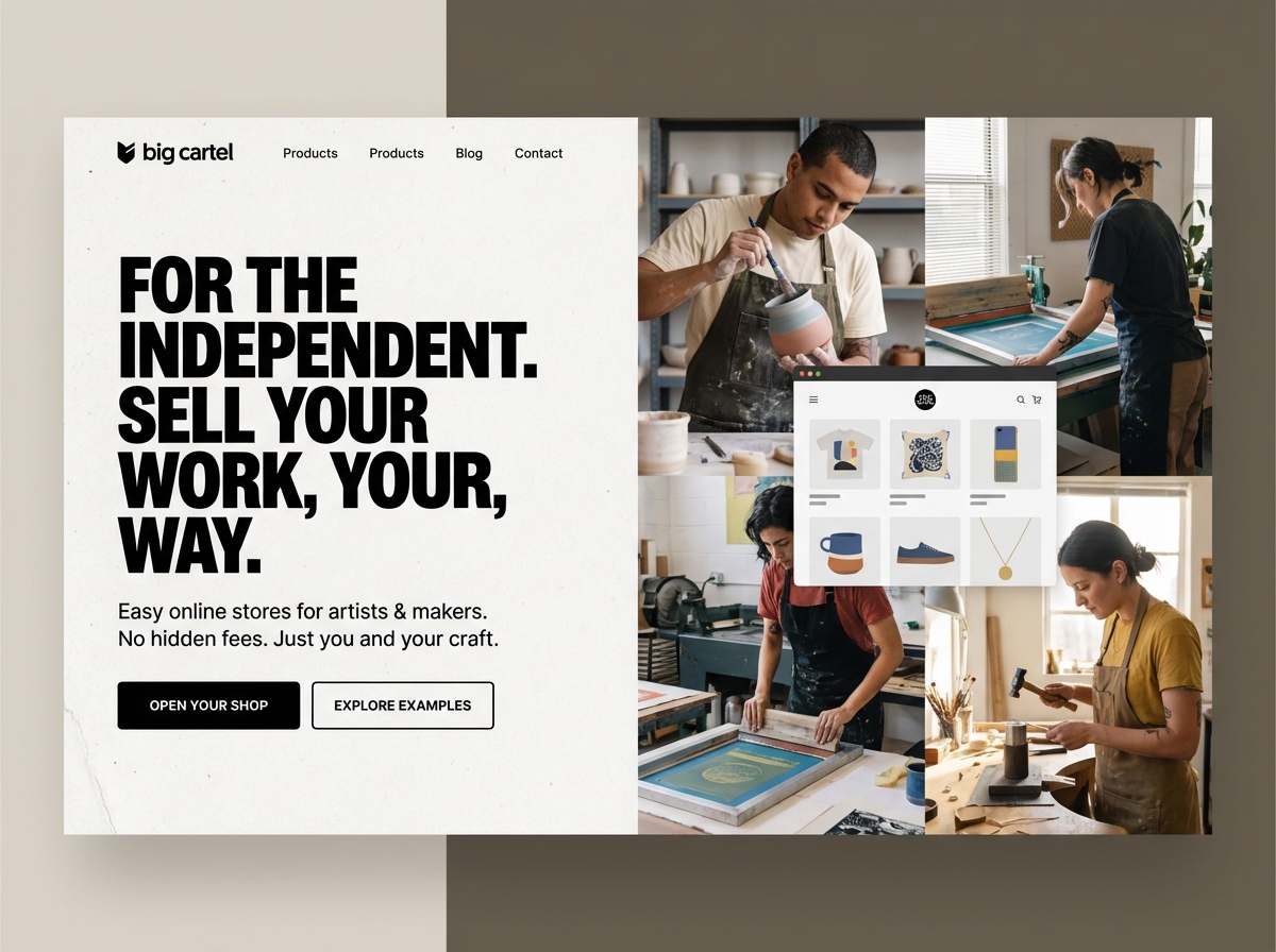 Launch Your Online Store with Grigora website preview