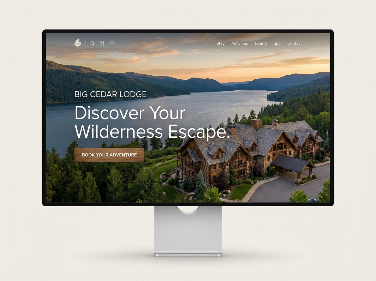 Build a World-Class Online Presence for Your Lodge website preview