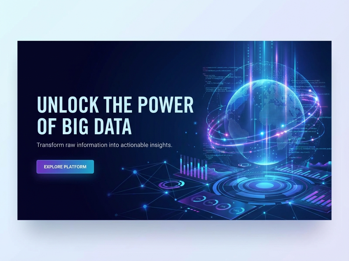Unlock Insights with a Professional Big Data Analytics Website website preview