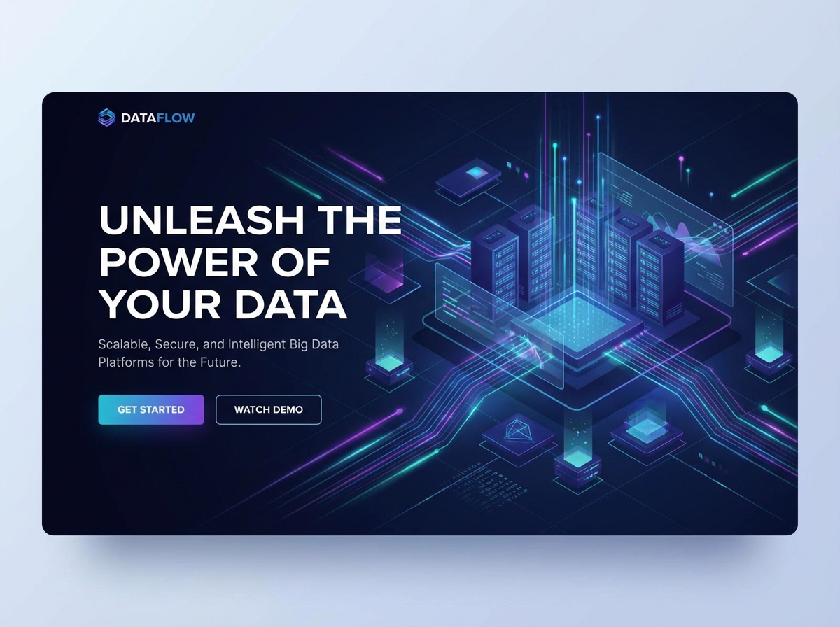 Build Powerful Big Data Platforms with Ease website preview