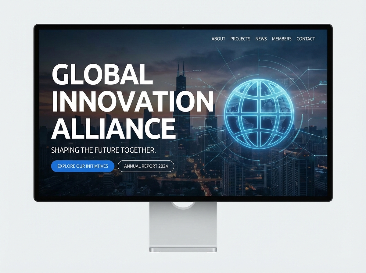 Build Your Big Official Website with Ease website preview