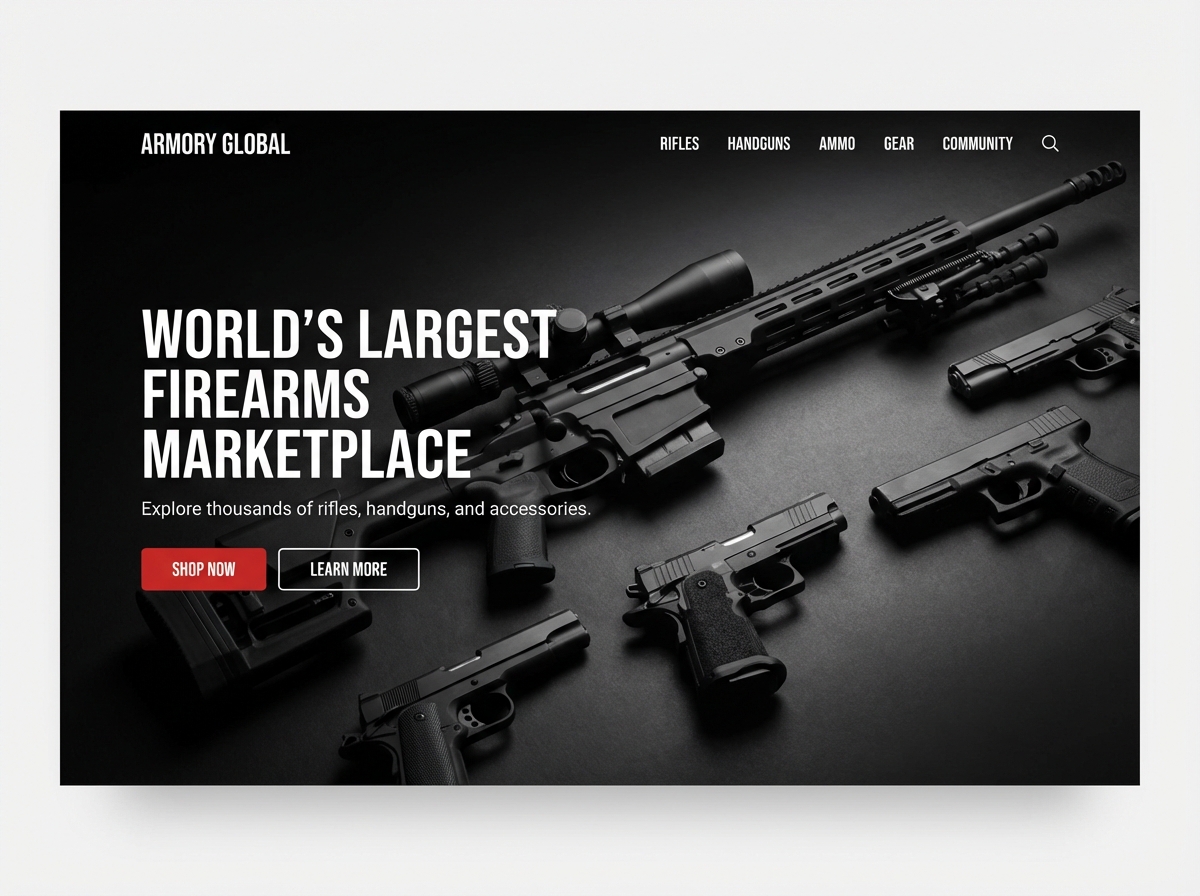 Build the Ultimate Online Presence for Your Firearm Business website preview