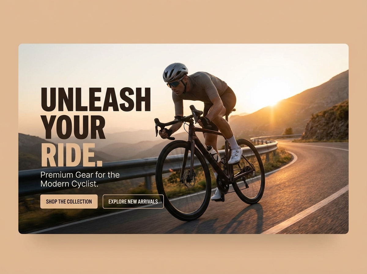Build Your Ultimate Online Destination for Bike Gear website preview